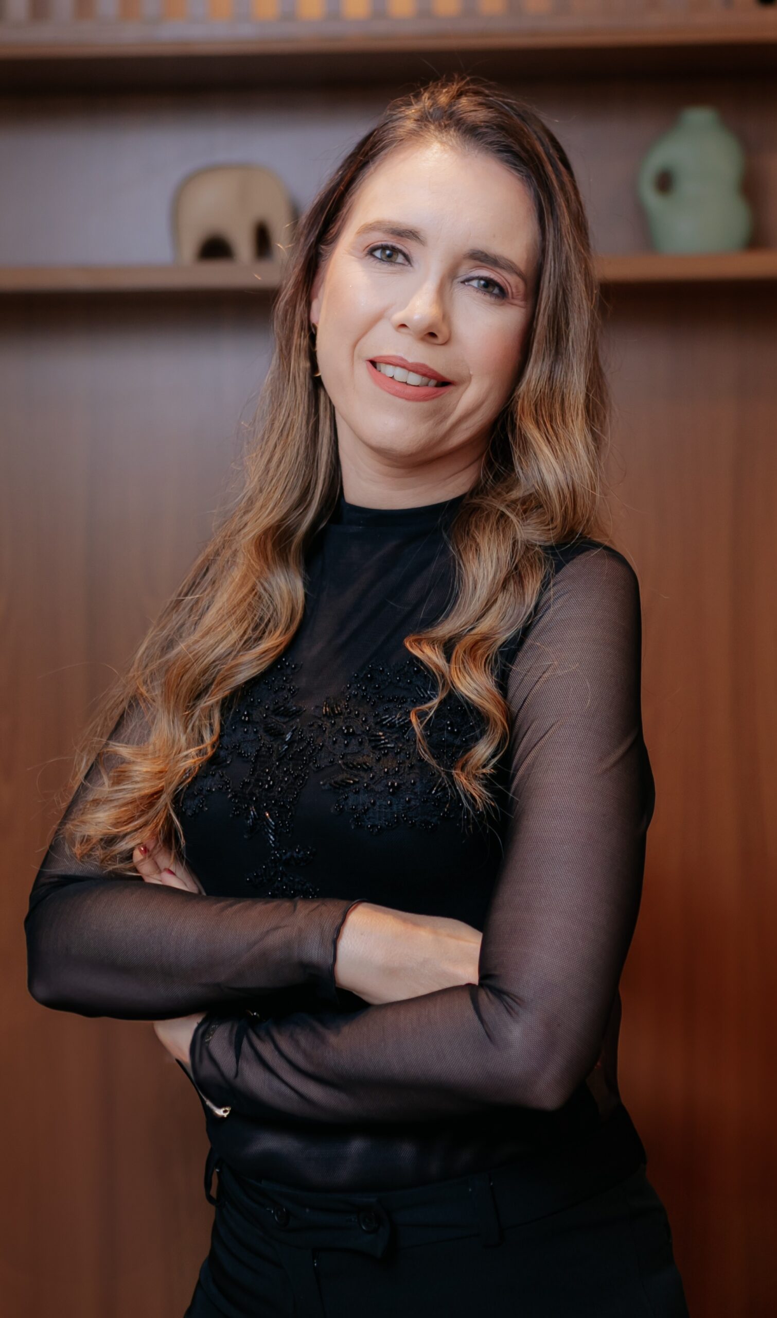 Retrato da Dra. Maria Tereza Ferrari, Ph.D.